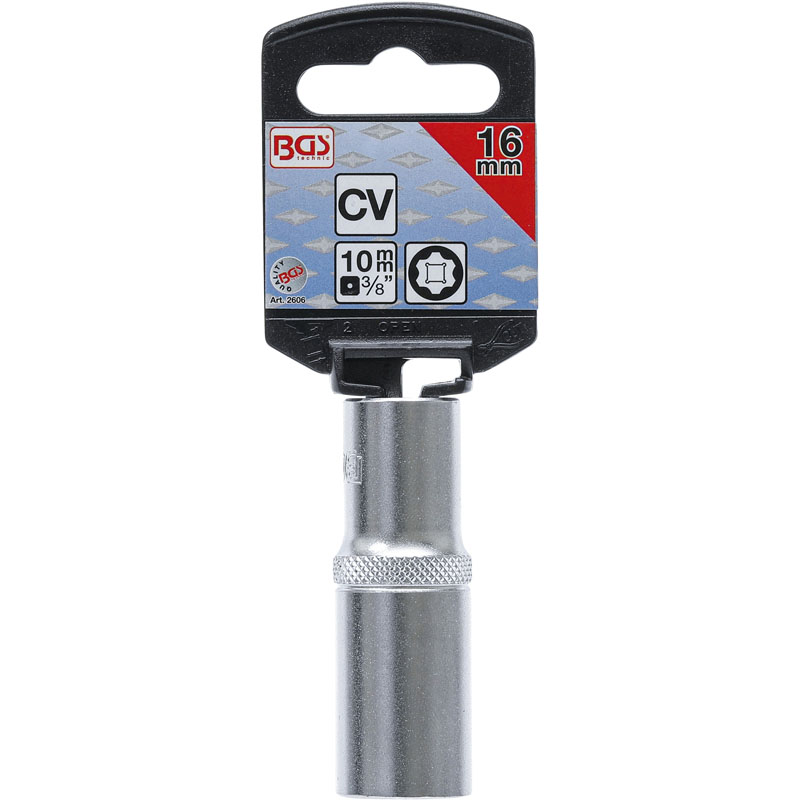 Cheie tubulara Super Lock, lunga, 16 mm, 3/8