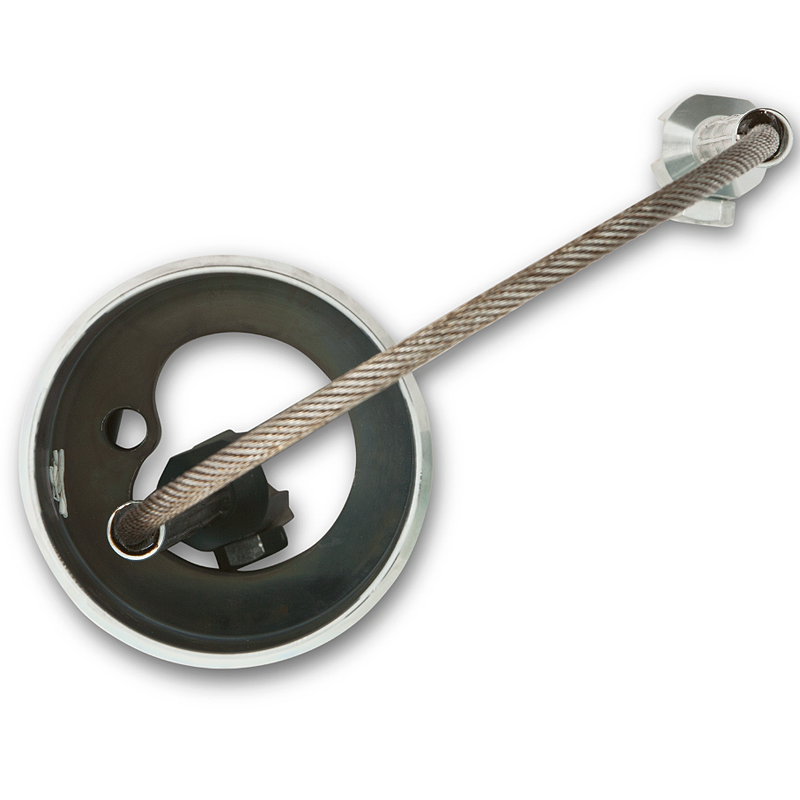 Dispozitiv tragere tevi plastic Ø75mm cu cablu scurt, pentru K75