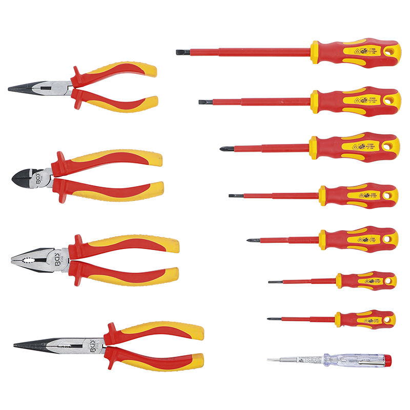 Set 12 scule BGS izolate VDE 1000V