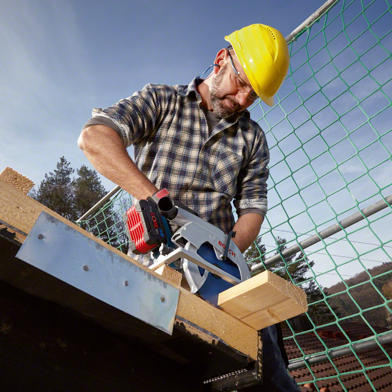 Fierastrau circular cu acumulatori, 18V, disc 190 mm, tip GKS 18V-68 C