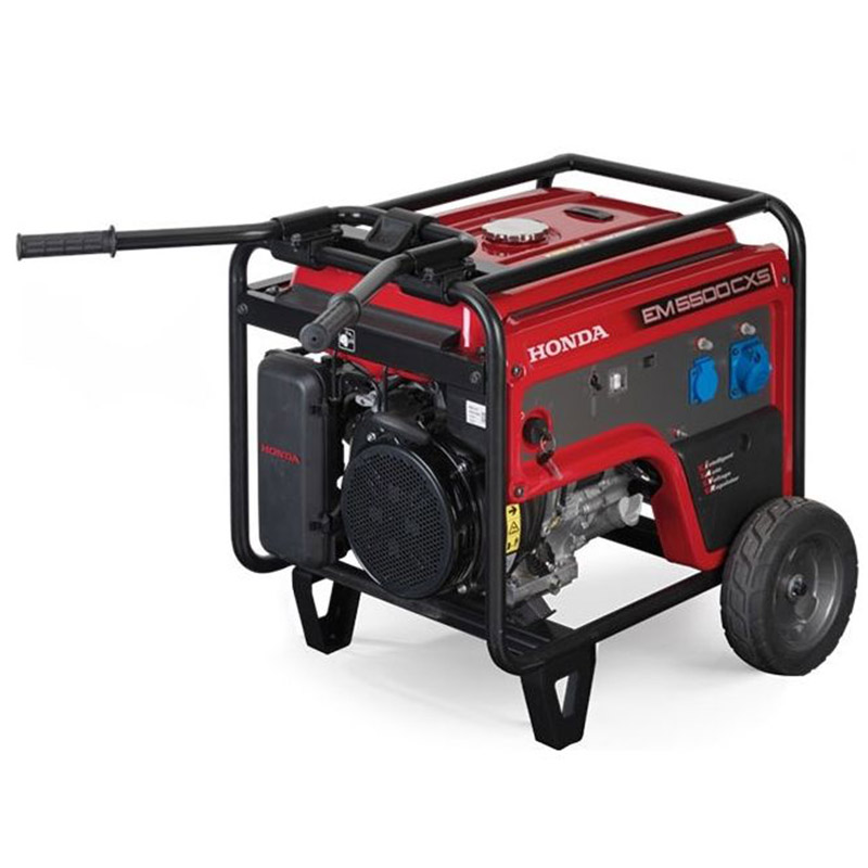 Generator de curent monofazat, pornire electrica, 5.5 kW, tip EM5500CXS2, AVR, Kit transport