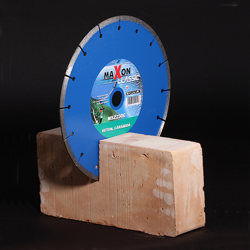 Disc diamantat MAXON segmentat pentru beton, caramida, 125x22.2 mm