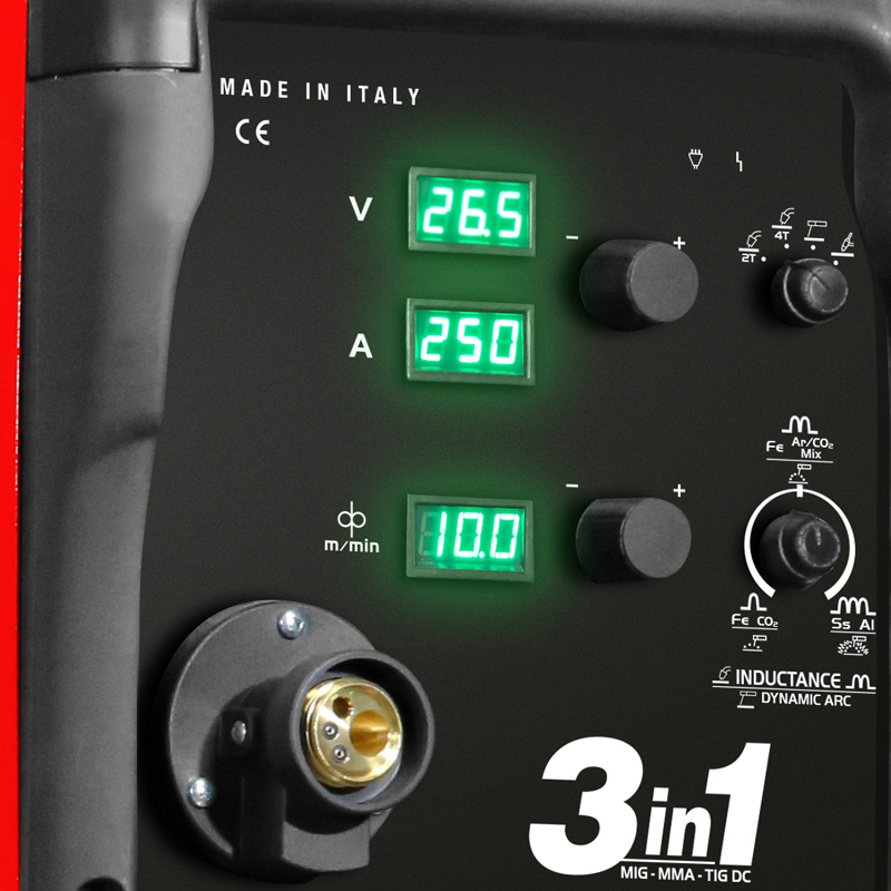 Aparat de sudura multiproces MIG/MAG, 380V, 250A, MASTERMIG 275i, Telwin