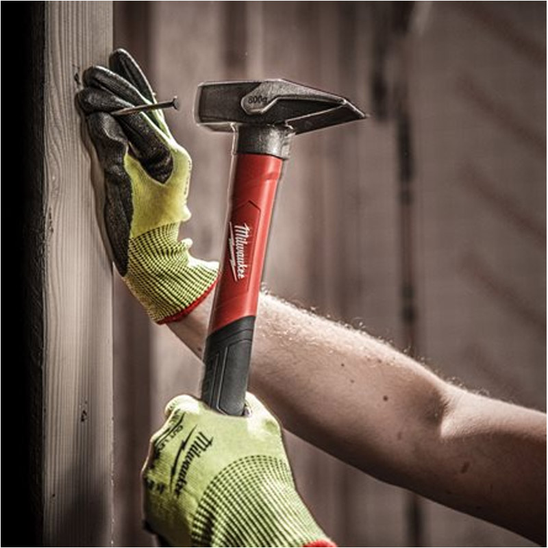 Ciocan lacatus, coada din fibra de sticla, 1000 g, Milwaukee