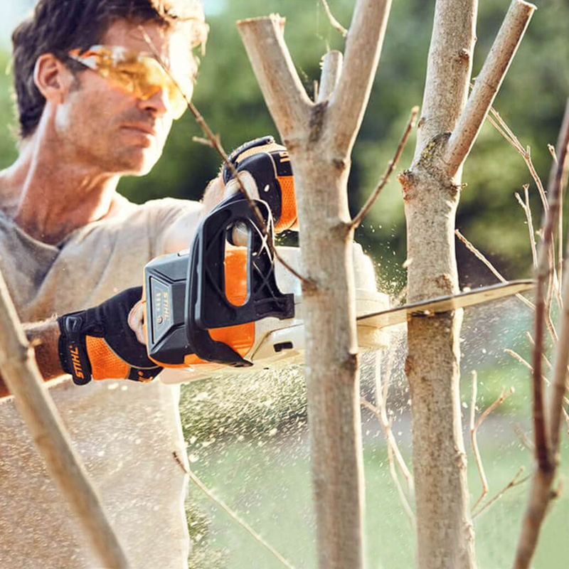 Electrofierastrau cu lant Stihl, compatibil cu acumulatori 36V, 30cm, 1.1mm, 1/4