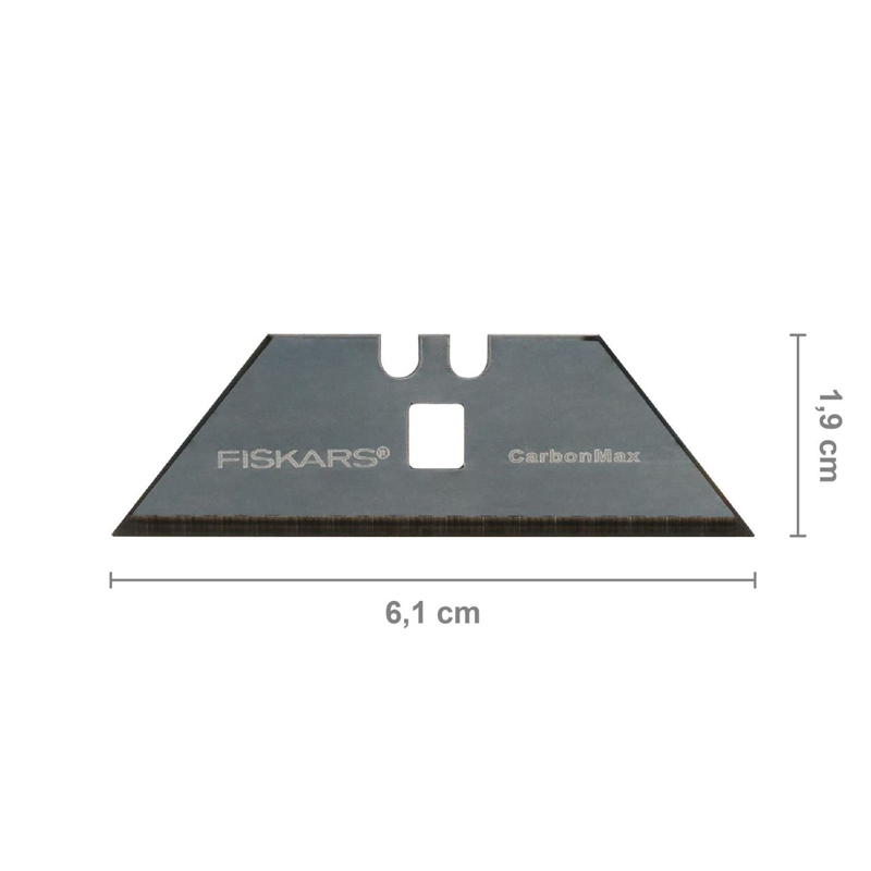 Set 10 lame trapezoidale CarbonMax, Fiskars