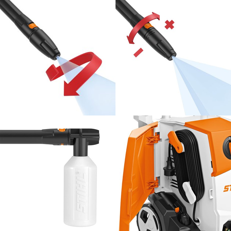 Aparat de spalat cu presiune 150 bar, 430 l/h, STIHL RE110 PLUS