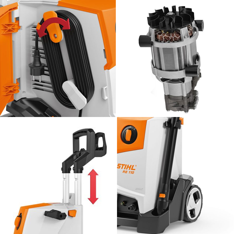 Aparat de spalat cu presiune 150 bar, 430 l/h, STIHL RE110 PLUS