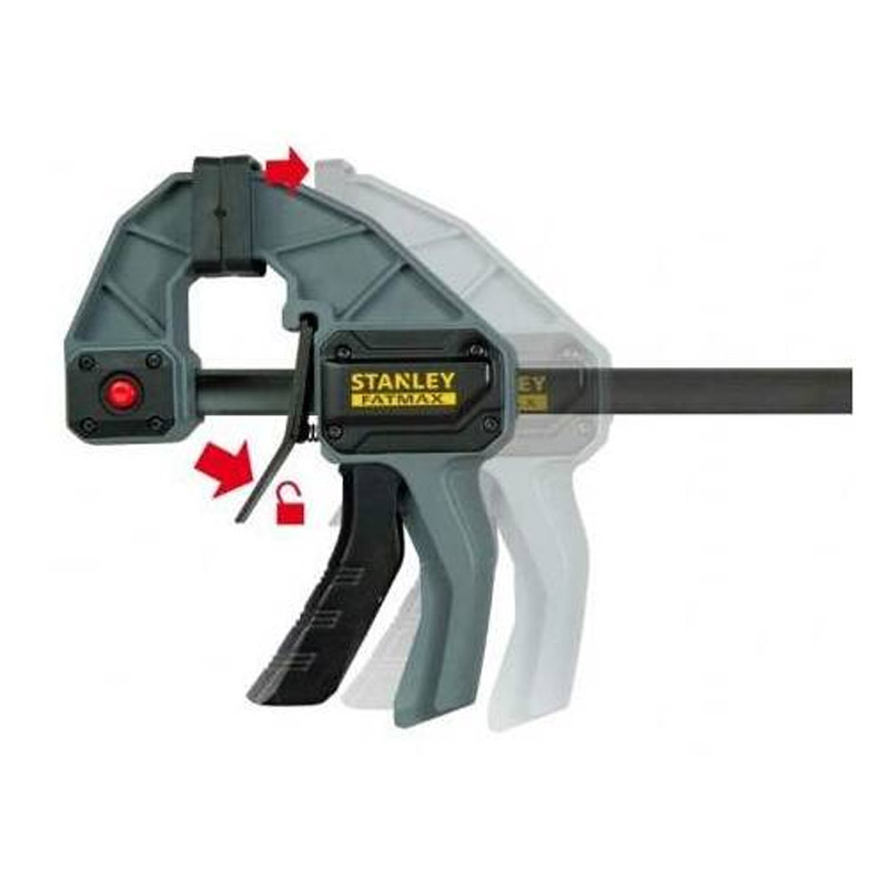 Menghina rapida pentru tamplarie Stanley FMHT0-83211, cu tragaci, 78x450 mm
