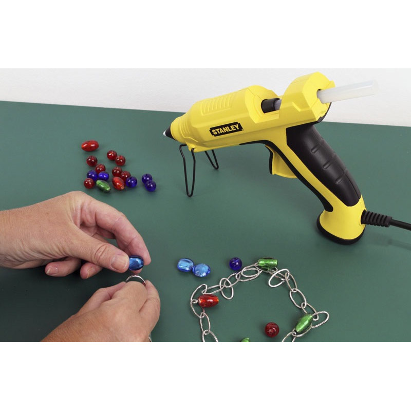 Pistol electric pentru lipit cu adeziv tip baton si incalzire rapida, 120 W, STANLEY® GR50