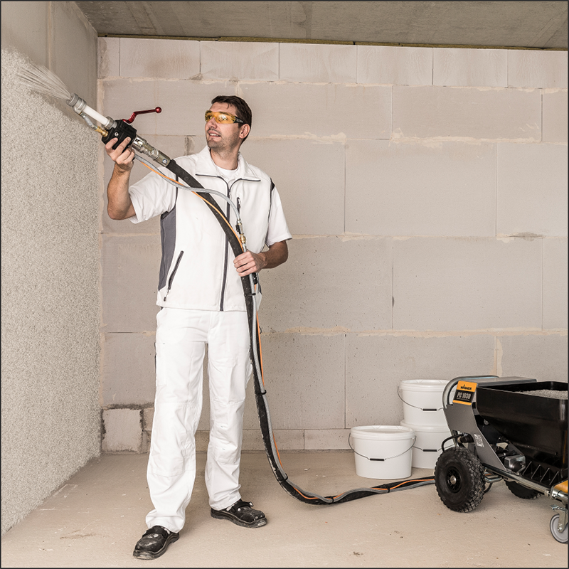 Pompa pentru gleturi, tencuieli, decorative, WAGNER PlastCoat 1030E Spraypack