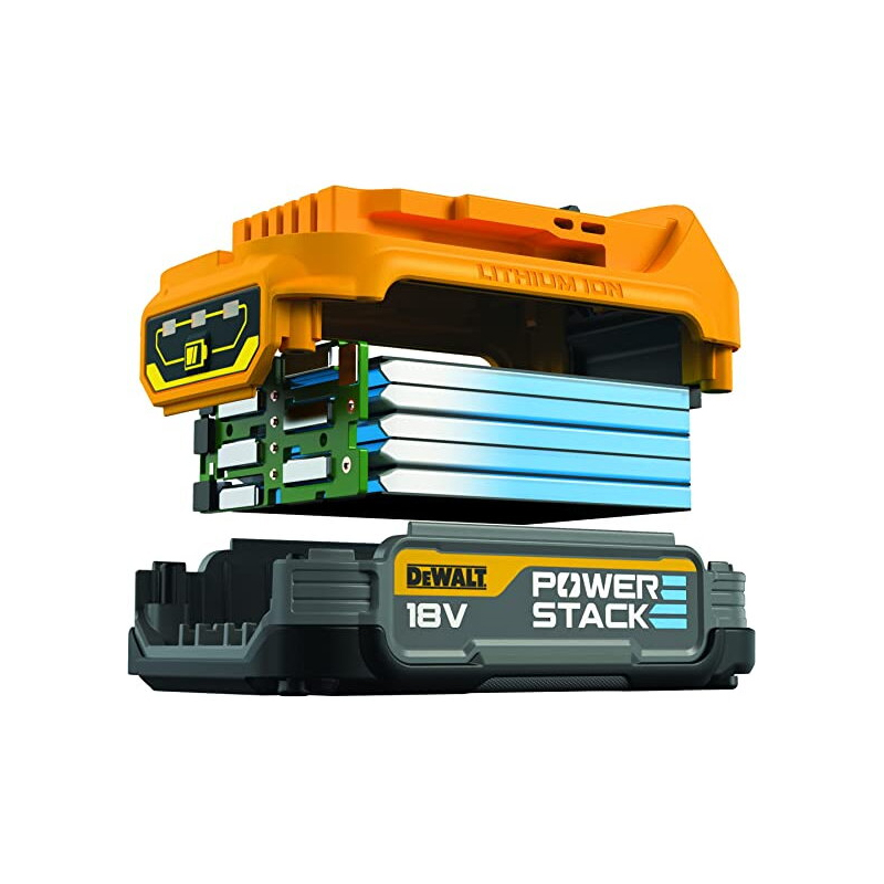 Acumulator DeWALT PowerStack 18V, 1.7Ah