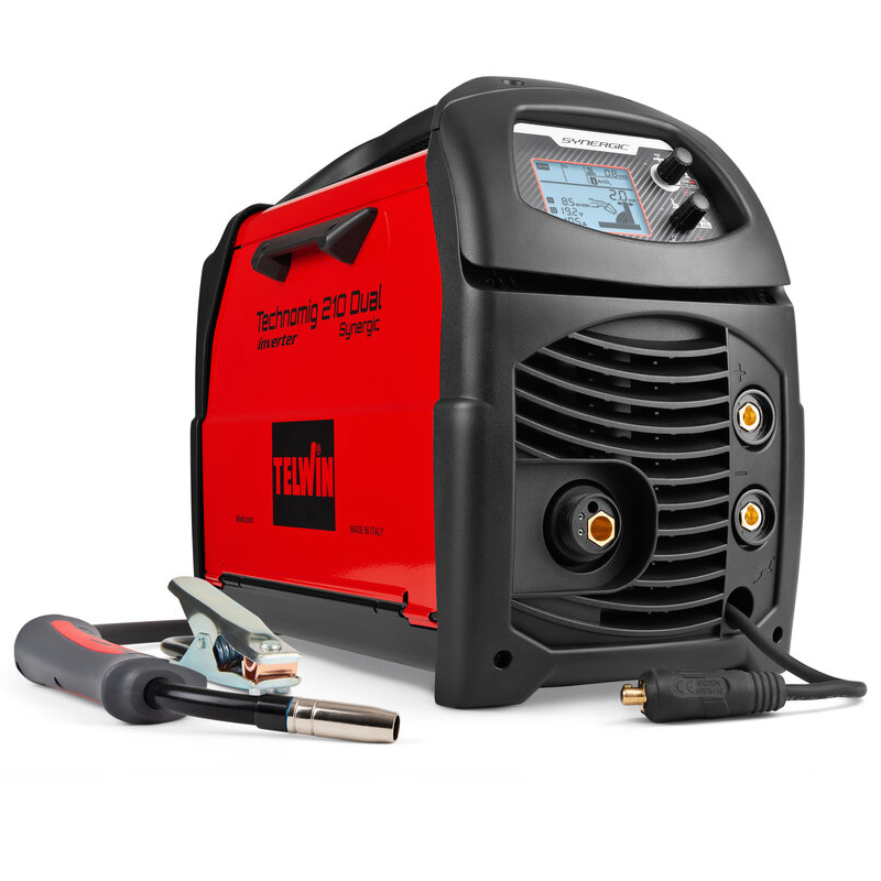 Aparat de sudura multiproces MIG/MAG TECHNOMIG 210 DUAL SYNERGIC