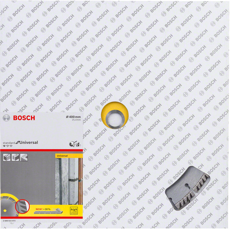 Disc diamantat BOSCH Cutting Blade, Standard Universal 400x25.4 mm