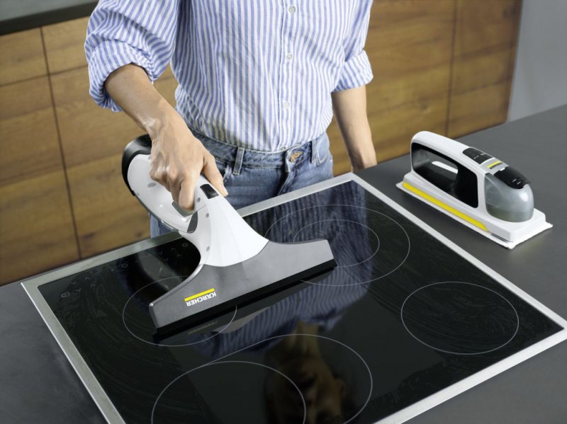 Curatitor de ferestre Karcher WV2 + KV4 WHITE