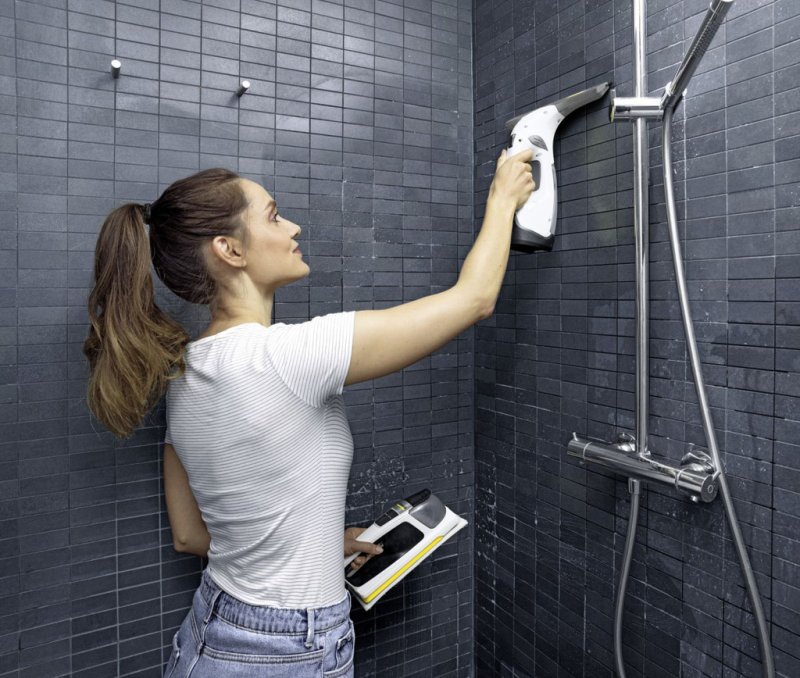 Curatitor de ferestre Karcher WV2 + KV4 WHITE