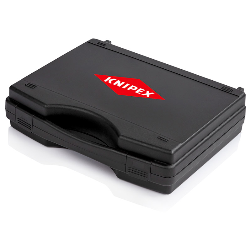 Cutie (valiza) cu 7 scule specifice instalatiilor fotovoltaice, dezizolare 4.0/6.0/10.0 mm², Knipex