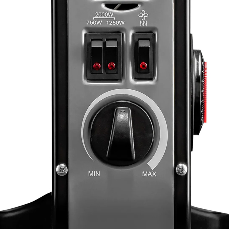 Convector electric TROTEC TCH 25E DESIGN - 2000W, termostat, programator 24h