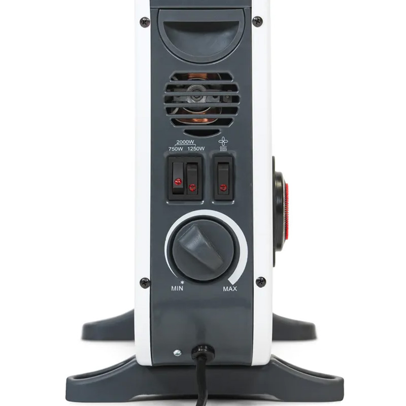 Convector electric TROTEC TCH 26E DESIGN - 2000W, termostat, programator 24h