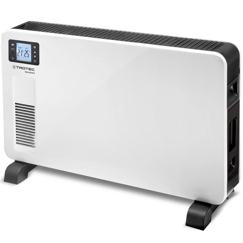 Convector electric TROTEC TCH 2310E Design - 2300W, alb, cu telecomanda