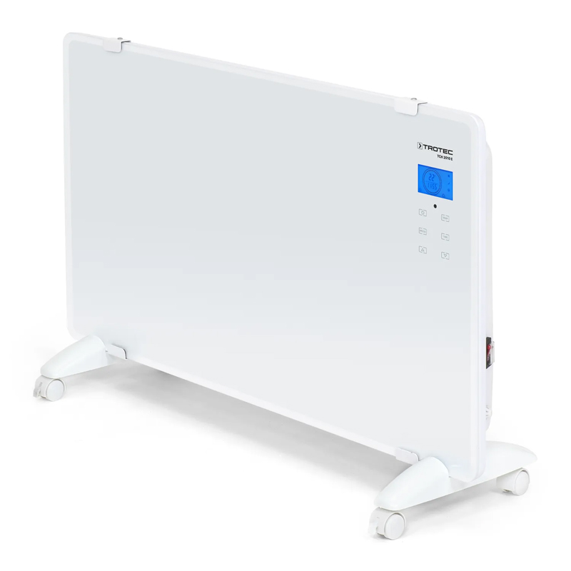 Convector electric din sticla TROTEC TCH 2010E Design - 2000W, alb, cu telecomanda