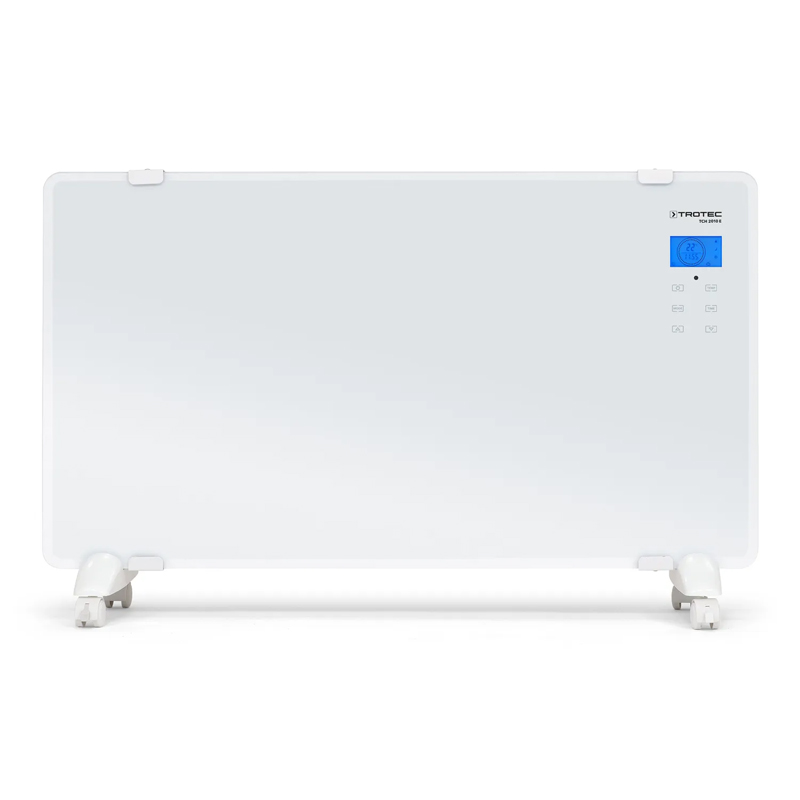 Convector electric din sticla TROTEC TCH 2010E Design - 2000W, alb, cu telecomanda