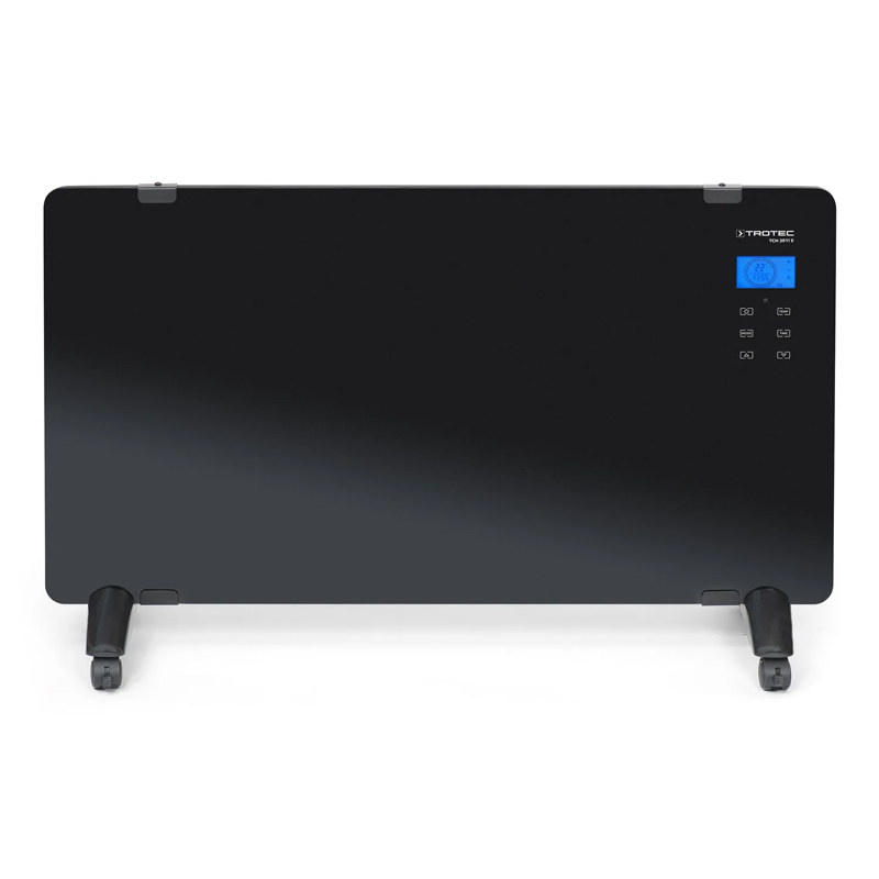 Convector electric din sticla TROTEC TCH 2011E Design - 2000W, negru, cu telecomanda