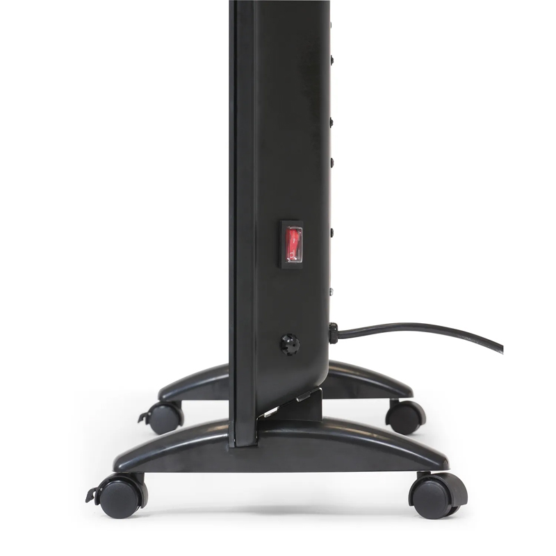 Convector electric din sticla TROTEC TCH 2011E Design - 2000W, negru, cu telecomanda