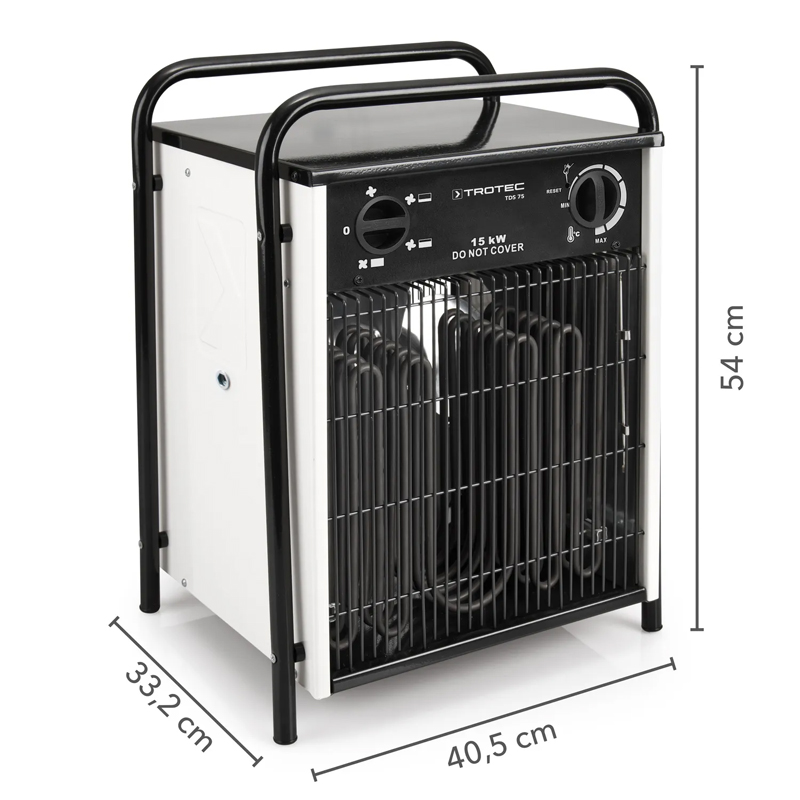 Incalzitor electric profesional, 15kW, 380V, Trotec TDS75