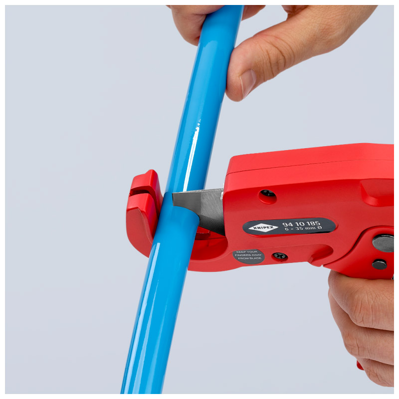 Cleste pentru taiat tevi compozite cu pereti grosi si tuburi din plastic, max. Ø 40 mm