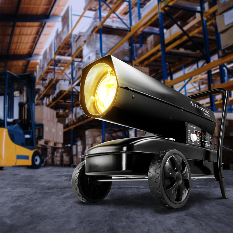 Incalzitor cu motorina cu ardere directa TROTEC IDX 31 D - 30 kW