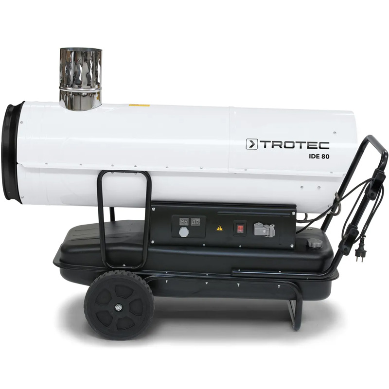 Incalzitor cu motorina cu ardere indirecta, 80kW, TROTEC tip IDE80