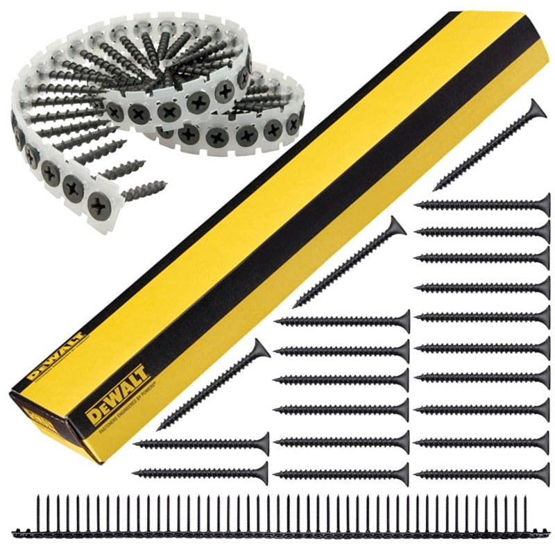 Suruburi in banda pentru gips-carton, 3.5x25 mm, 1000 buc, tip DWF4000250