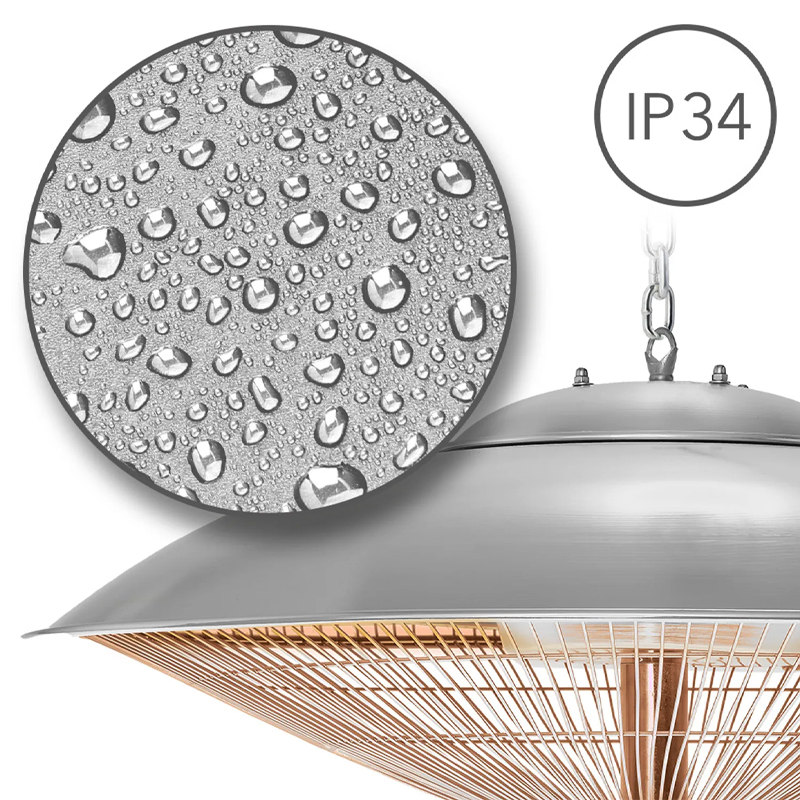 Incalzitor electric cu infrarosii de tavan, TROTEC tip IR2000SC