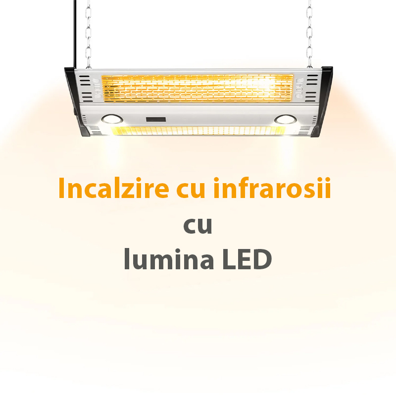Incalzitor electric cu infrarosii de tavan, TROTEC tip IR2000C