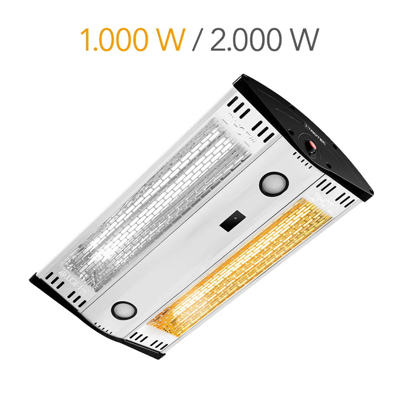 Incalzitor electric cu infrarosii de tavan, TROTEC tip IR2000C