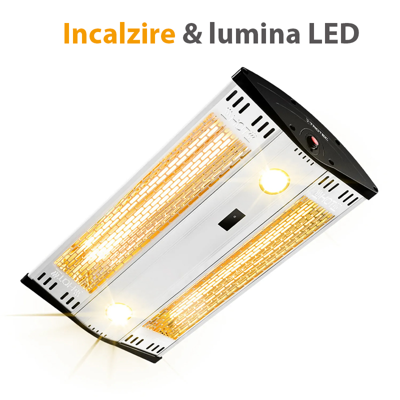 Incalzitor electric cu infrarosii de tavan, TROTEC tip IR2000C