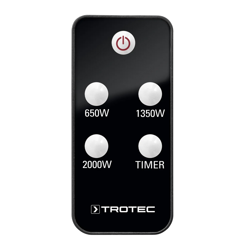 Incalzitor electric pentru terase cu infrarosii cu picior, TROTEC tip IRS2000E