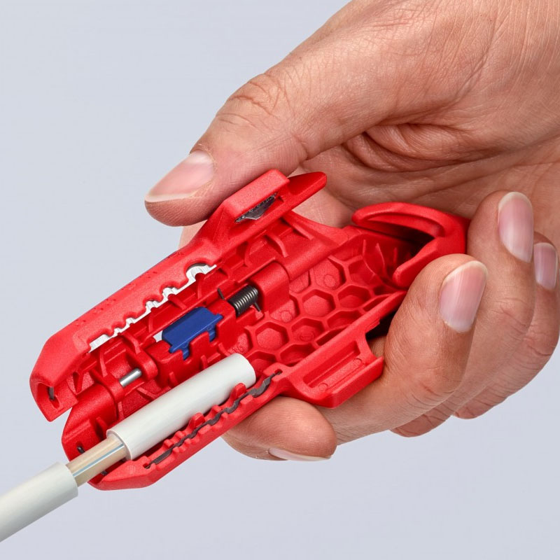 Dispozitiv universal pentru dezizolat Knipex ERGOSTRIP, 135 mm