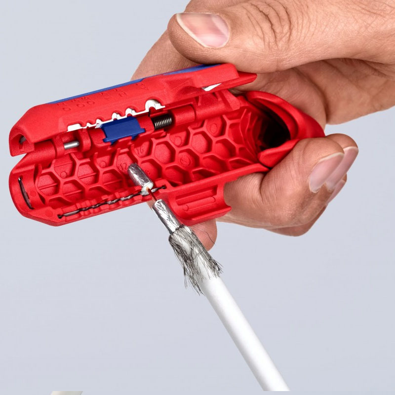 Dispozitiv universal pentru dezizolat Knipex ERGOSTRIP, 135 mm