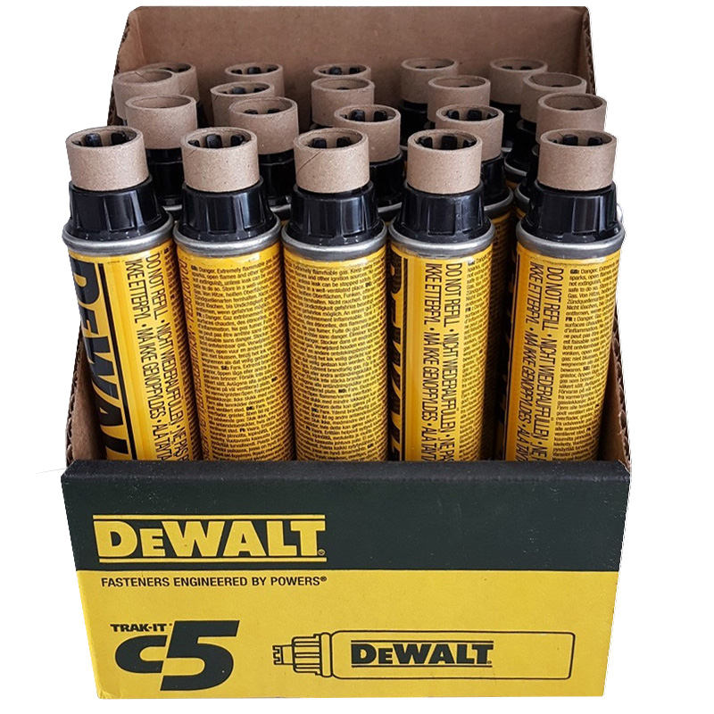 Cartus gaz DeWalt DDF5140500 C5 Trak-It pentru pistoale de impuscat cuie in beton