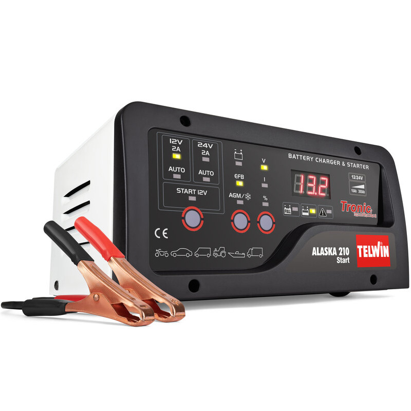Redresor / Robot pornire auto 12V-24V, TELWIN ALASKA 210 START