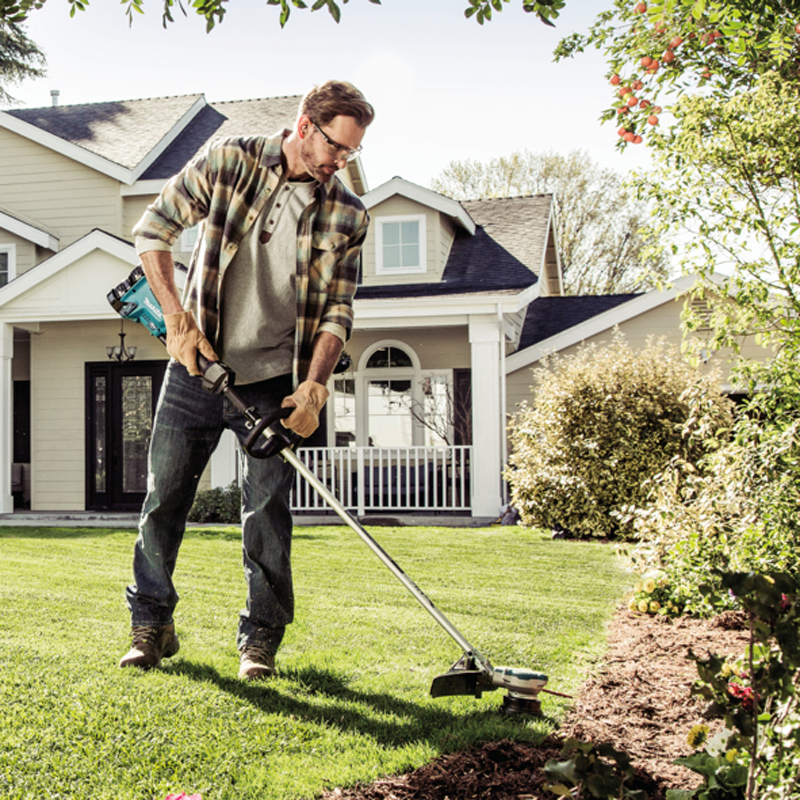 Trimmer electric, compatibil cu acumulatori LI-ION LXT, 2x18V, diametru cosire 35cm, MAKITA, tip DUR368LZ