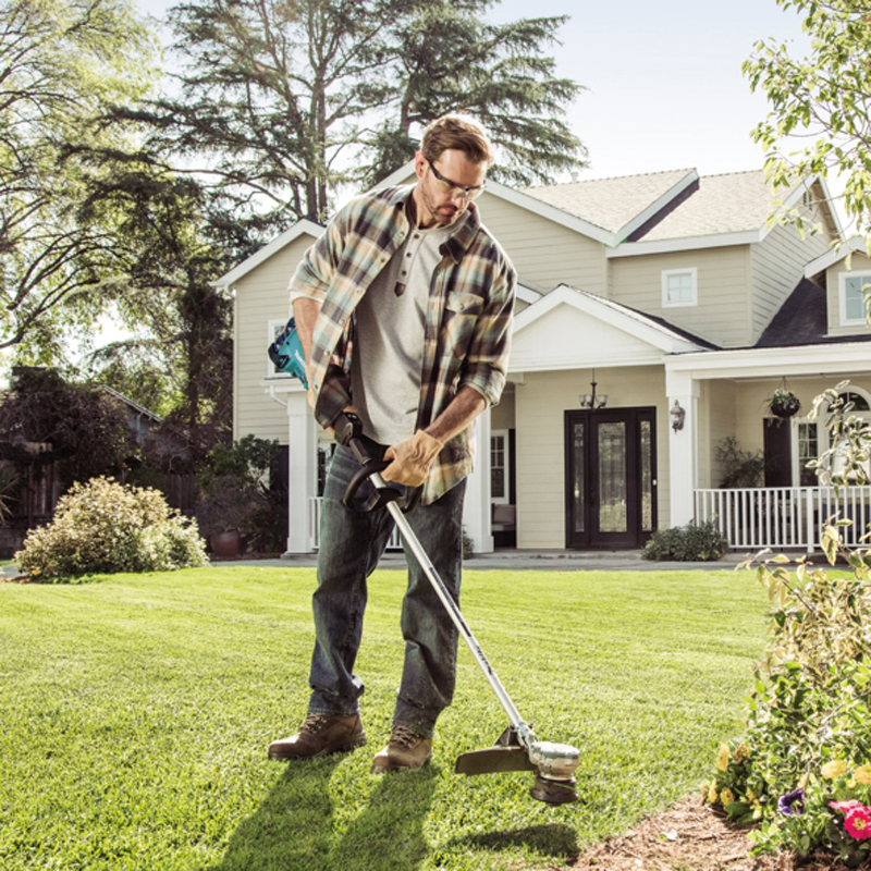 Trimmer electric, compatibil cu acumulatori LI-ION LXT, 2x18V, diametru cosire 35cm, MAKITA, tip DUR368LZ
