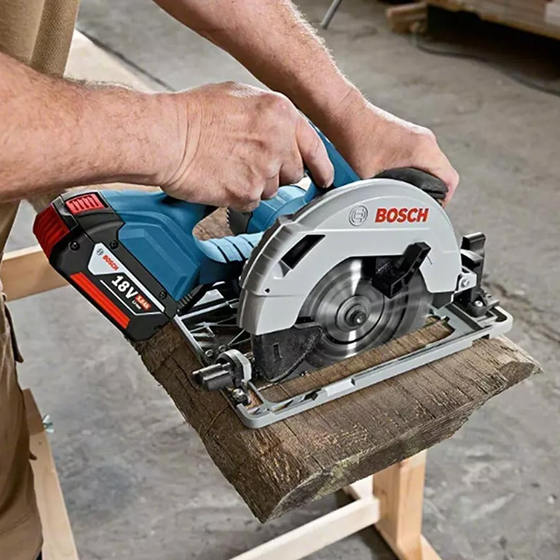 Fierastrau circular cu acumulatori, 18V Li-Ion, disc 165 mm, SOLO, tip GKS 18 V-Li