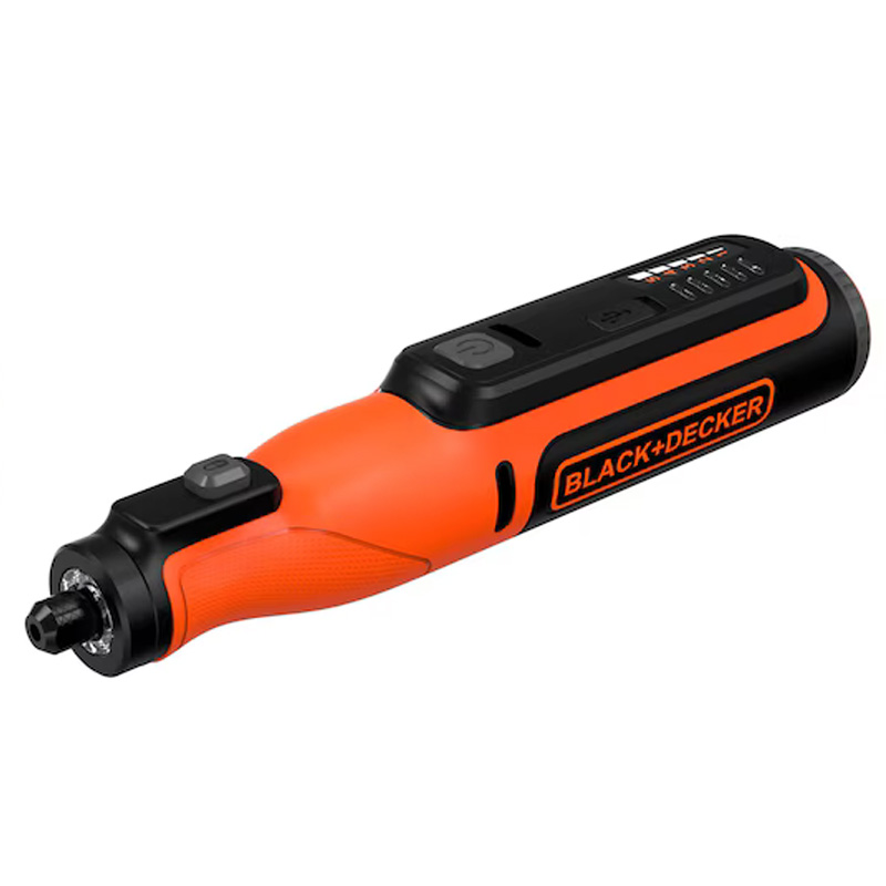 Minifreza cu acumulator 7.2 V, cu accesorii, Black&Decker tip BCRT8I-XJ