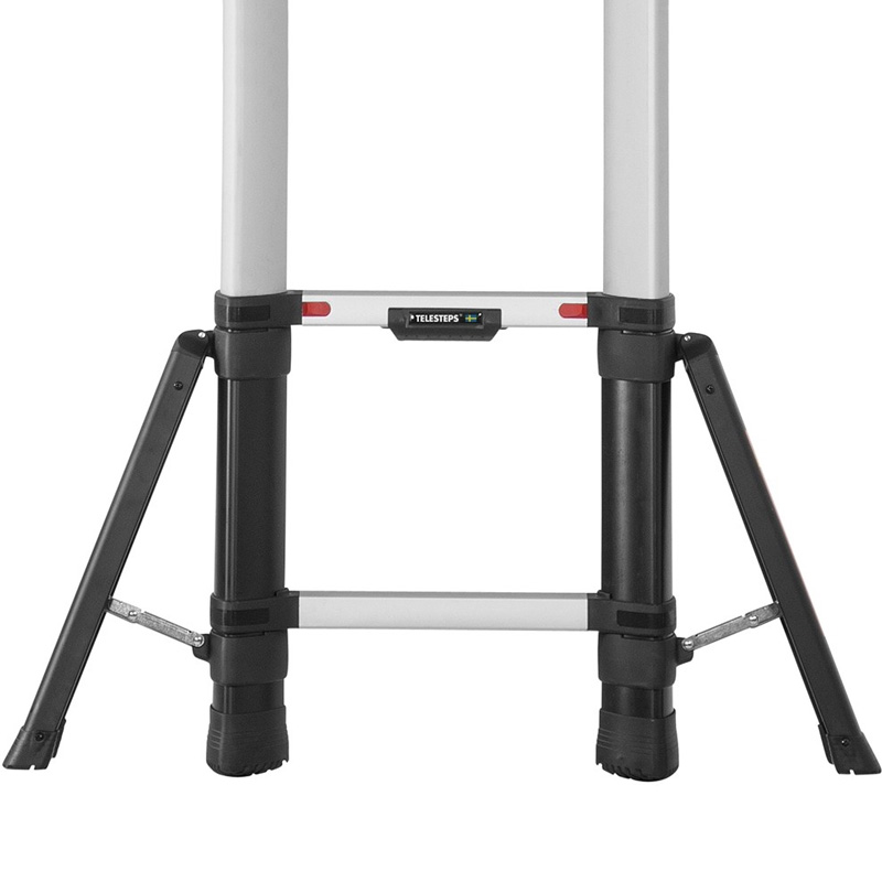Scara telescopica, Telesteps, lungime extinsa 4.1m, 13 trepte 80mm, cu stabilizatoare, tip Prime-Line 4.1S