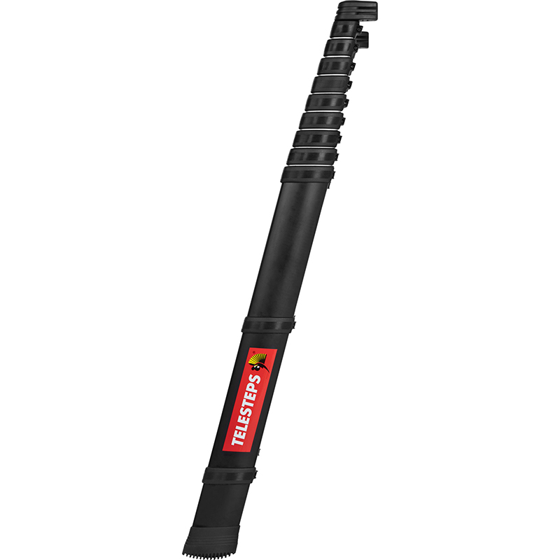 Scara telescopica pentru pompieri si salvare, Telesteps, Rescue Line, rosie, 3.5m, EN1147, 11 trepte, sarcina maxima 500kg