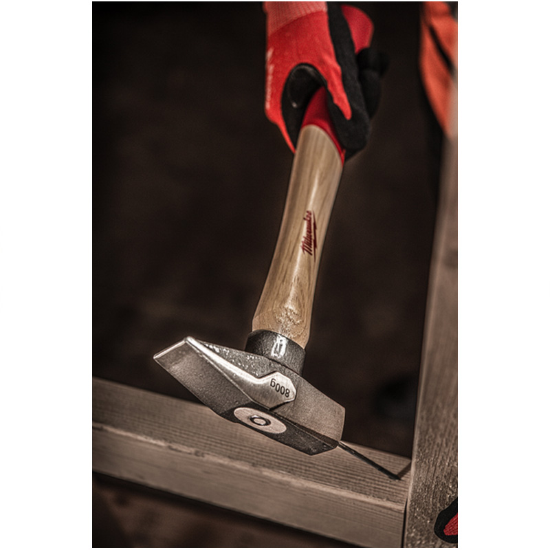 Ciocan lacatus cu coada lemn, 500 g, tip Milwaukee HICKORY