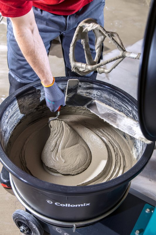 Amestecator automat cu dubla rotatie, paleta si vas, timer, tip AOX-650T